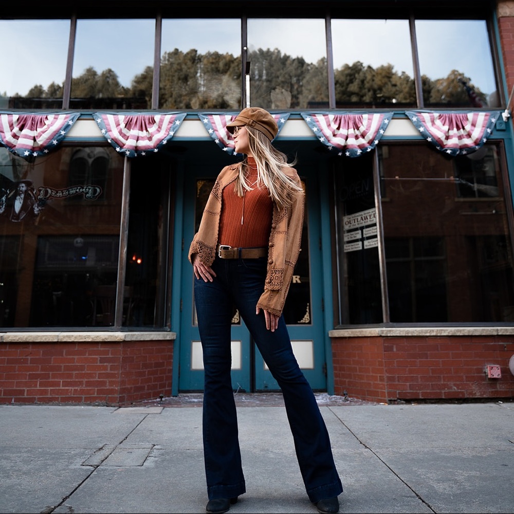 GORGEOUS vintage suede leather jacket